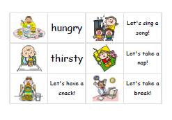 今の気分は イラストカード２ ａ４ けこりん英語教室 児童 小学校英語 幼児 子供英会話教材